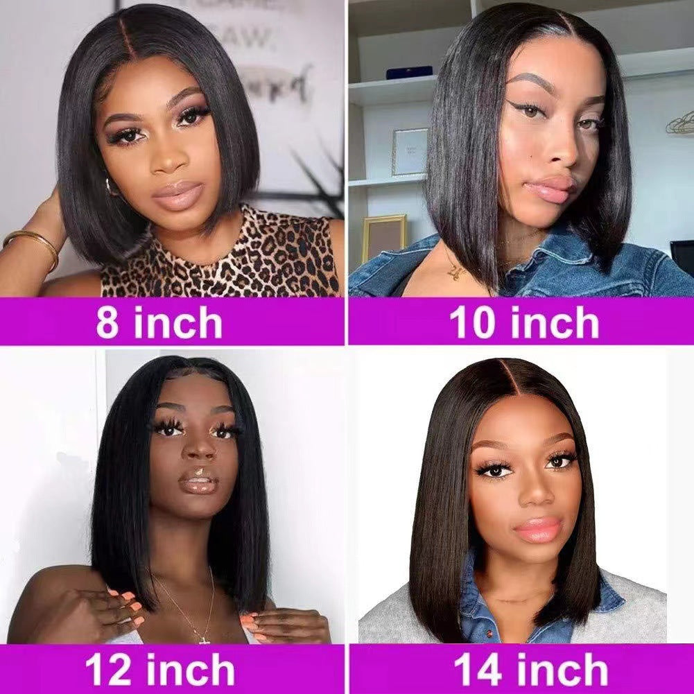 Comfortable Stylish Graceful Women's Fiber Chemical Wig Short Straight Hair
