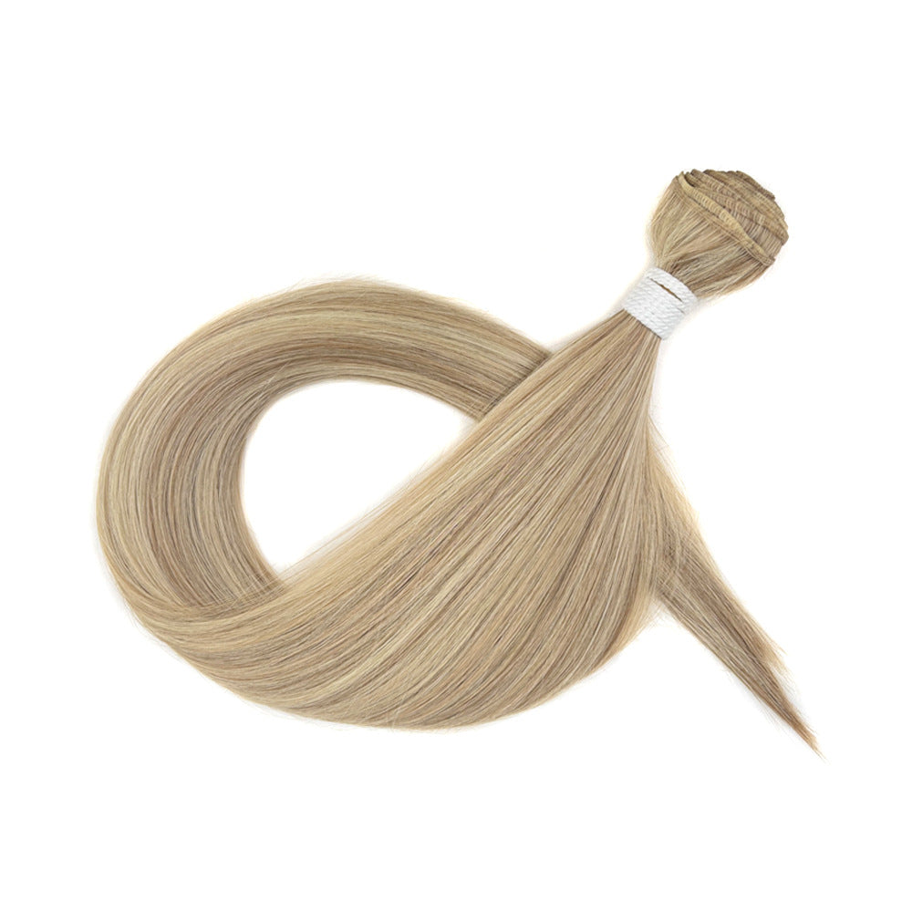 Classy Beautiful African Weft Hair Extension Long Straight Wig
