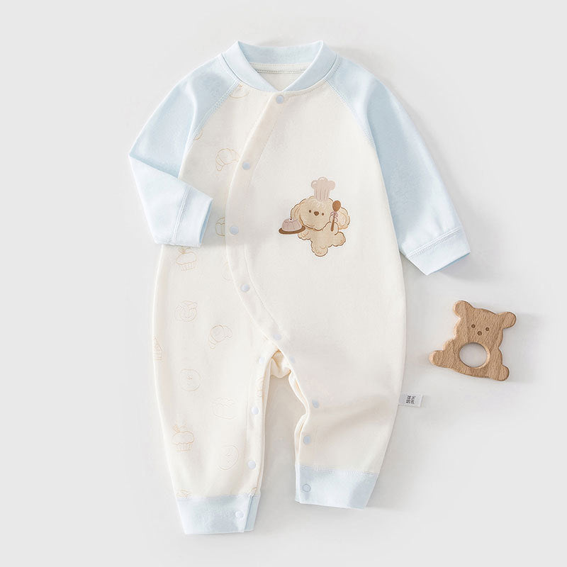 Pure Cotton Jumpsuit Born Rompers Boneless Underwear Pajamas Jumpsuit, Climbing Suit