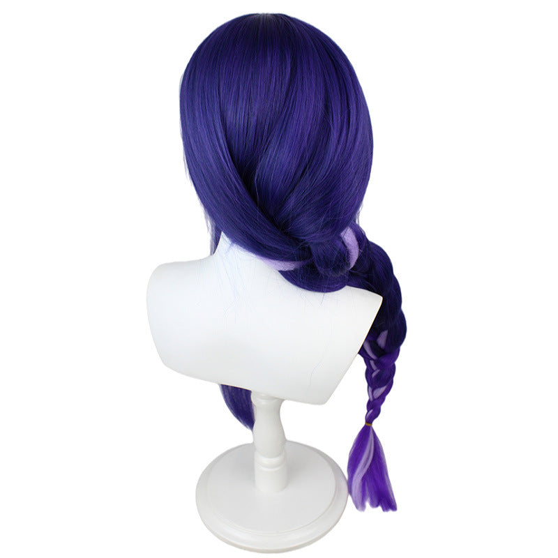 God Thunder General Silicone Simulation Scalp Light Headdress Cos Wig