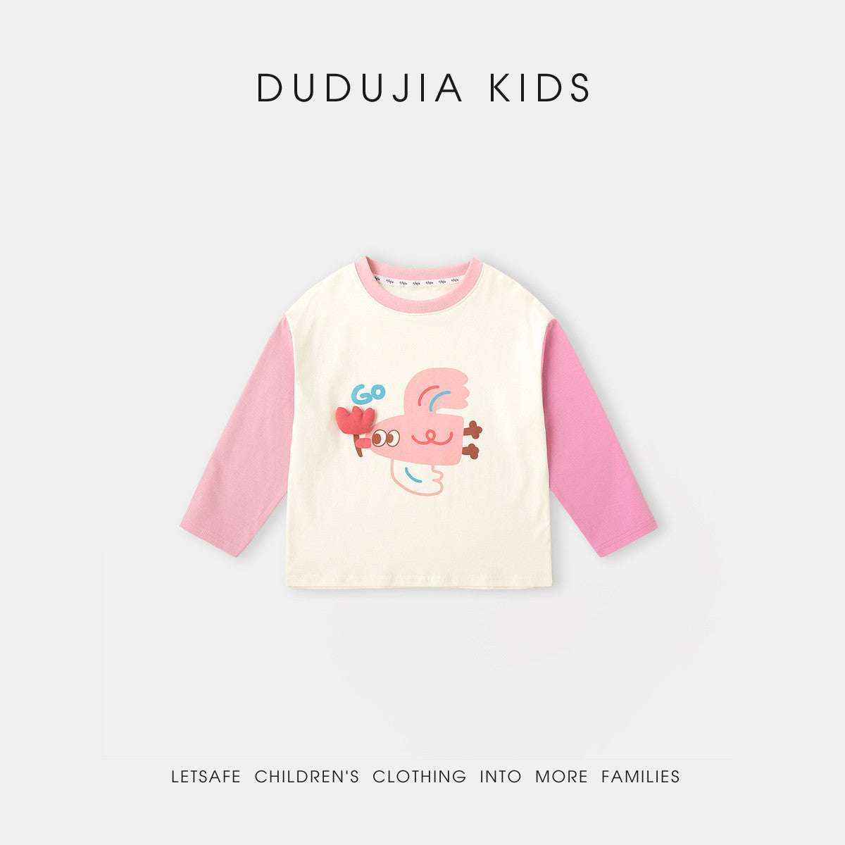 Children's Cute Cartoon Collection Spring Long Sleeve Children's T-shirt