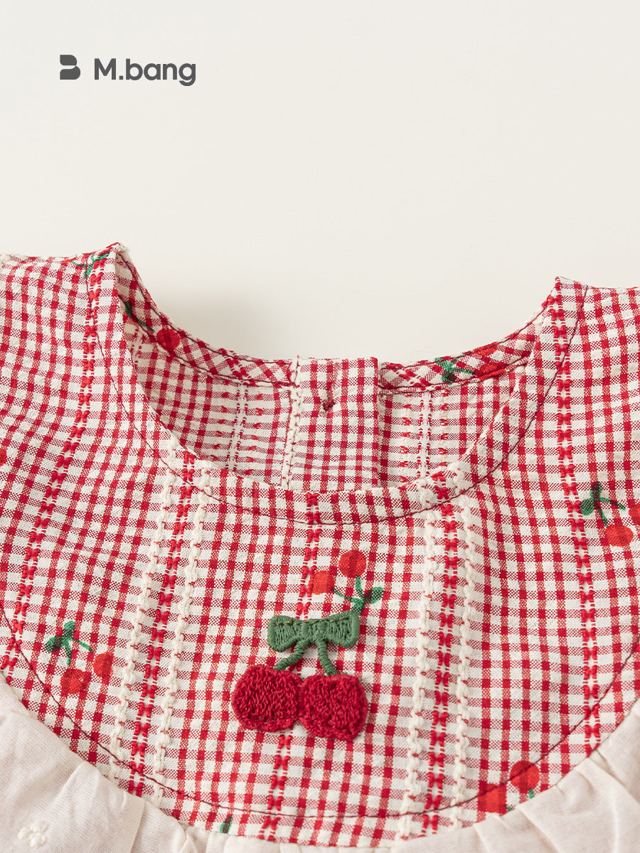 Children's Woven Clothing Female Skirt Stitching Lace Sweet Summer Children's Dress