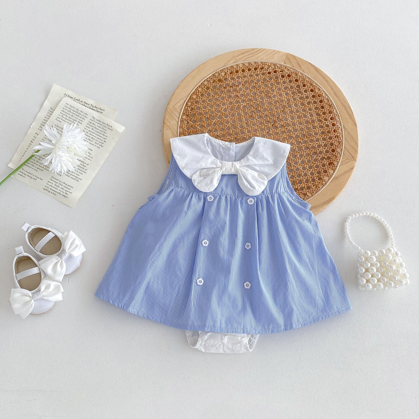 Lightweight Gown Preppy Princess Dress Fashionable Romper Jumpsuit, Climbing Suit
