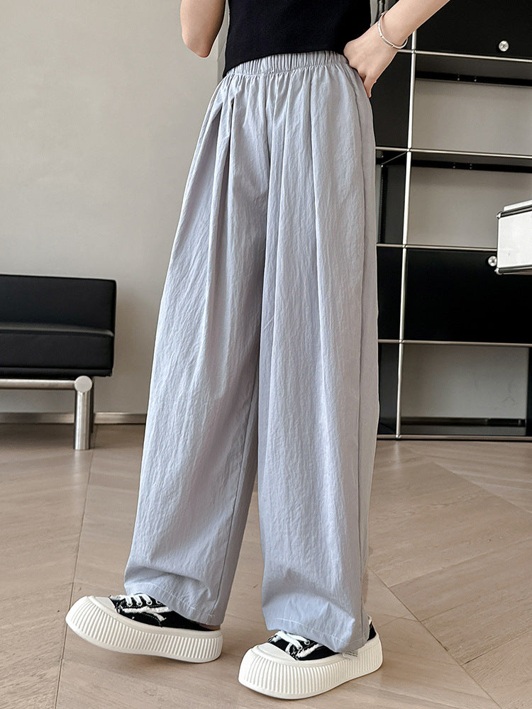 Children's Ice Silk Thin Cool Casual Clothing Children's Pants
