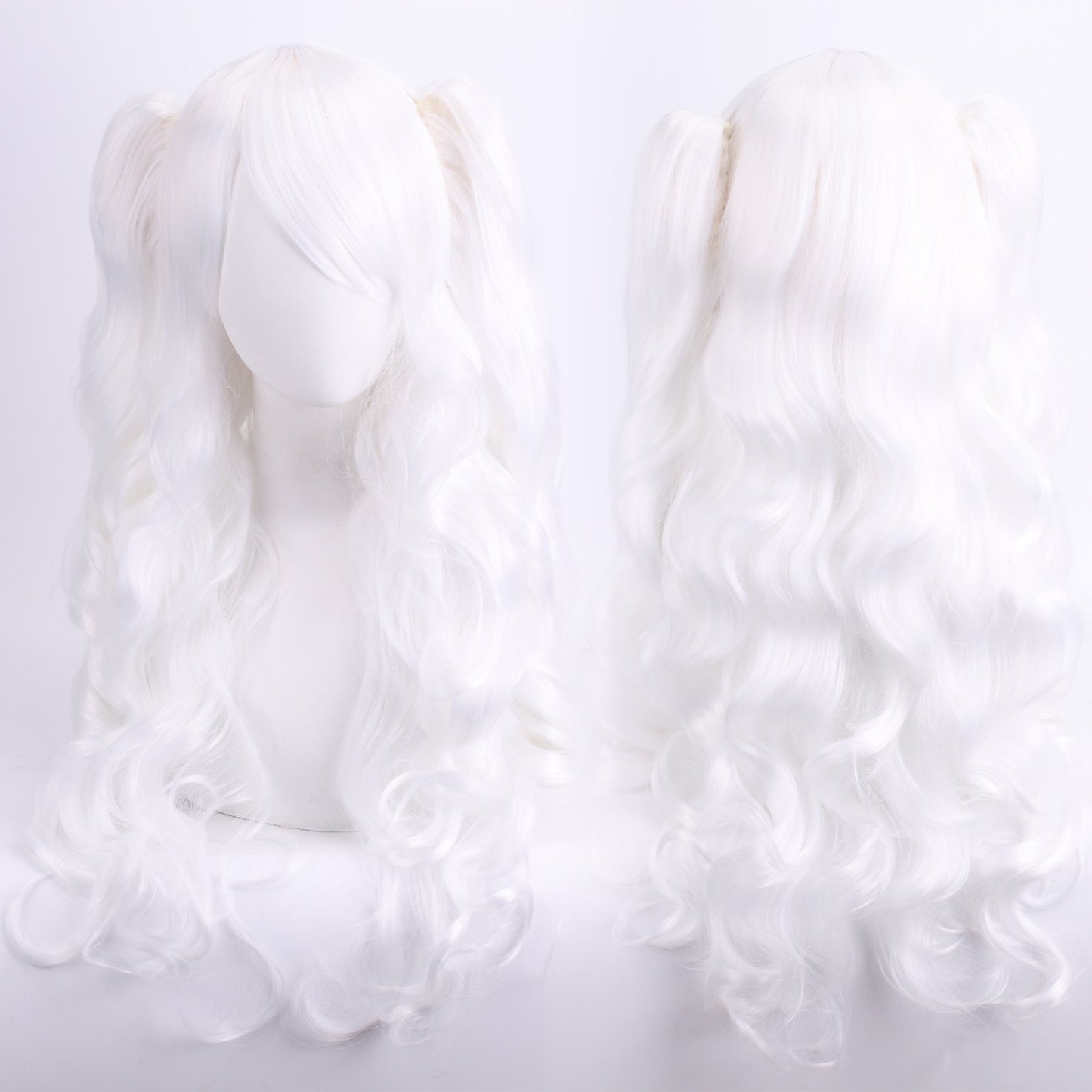 Anime Lolita Jaws Clamp Pair Ponytail Sheath Cos Wig