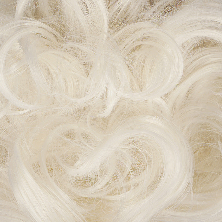 Fluffy Curly Hair Noble Queen Court Masquerade High Plate Cos Wig
