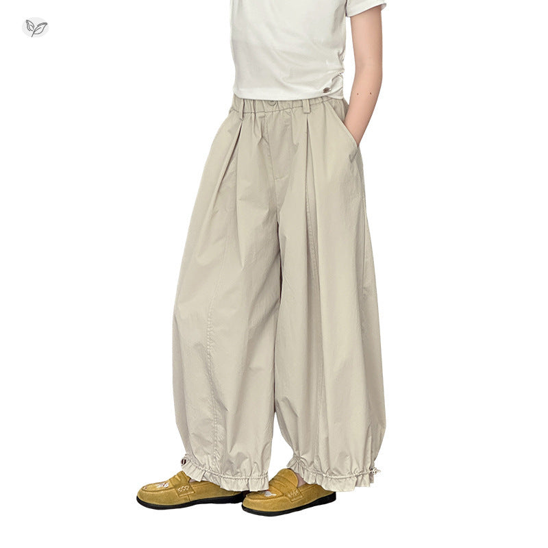 Children's Summer Thin Casual Fashionable Small Teen Children's Pants