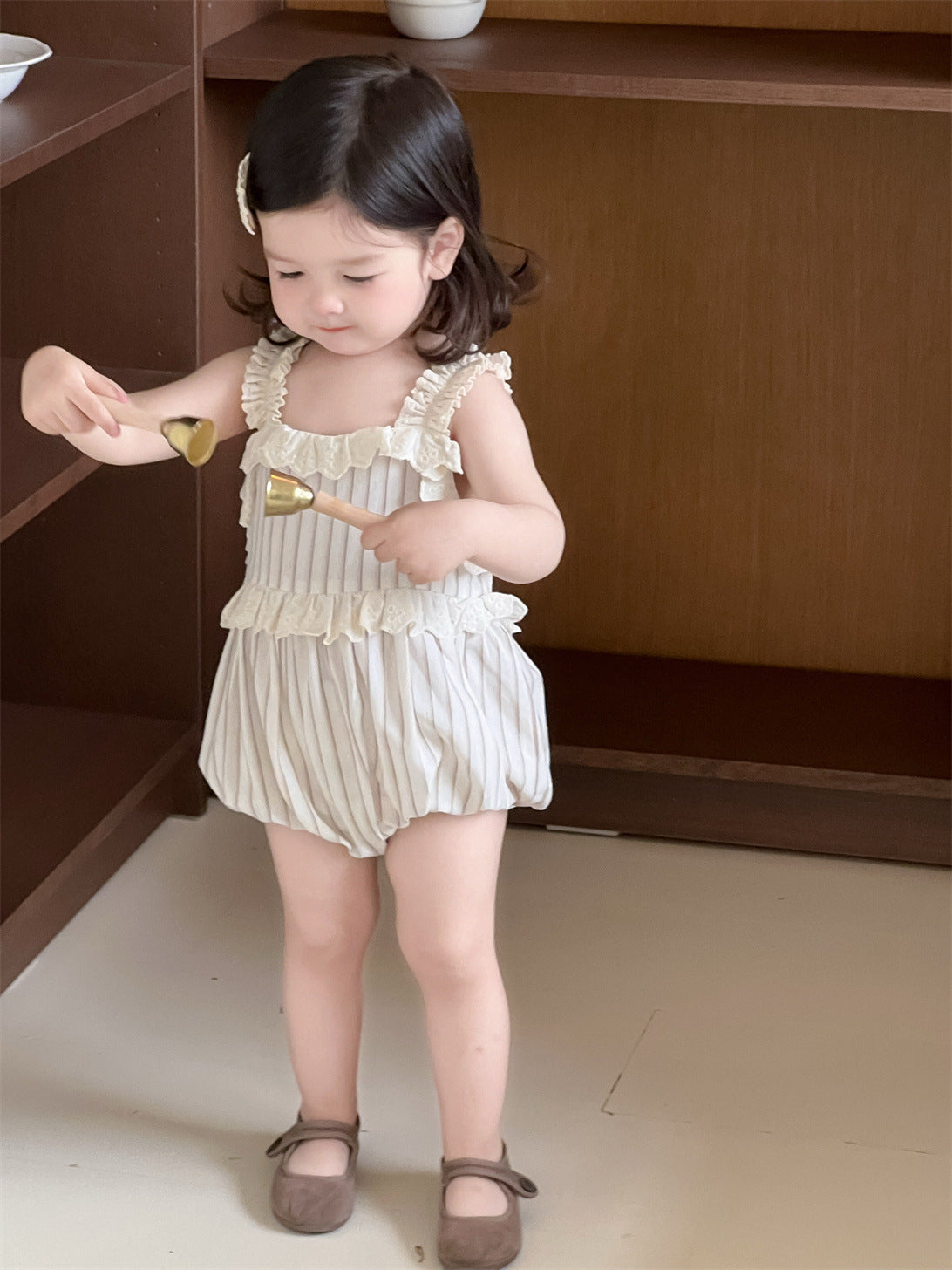 Children's Summer Thin Romper Korean Style Clothing Suspender Jumpsuit Jumpsuit, Climbing Suit