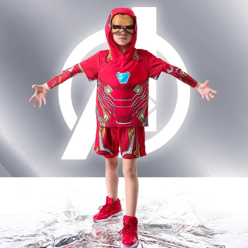 Children's Protection Ice Sleeve Sports Clothing T-shirt Children's Suit