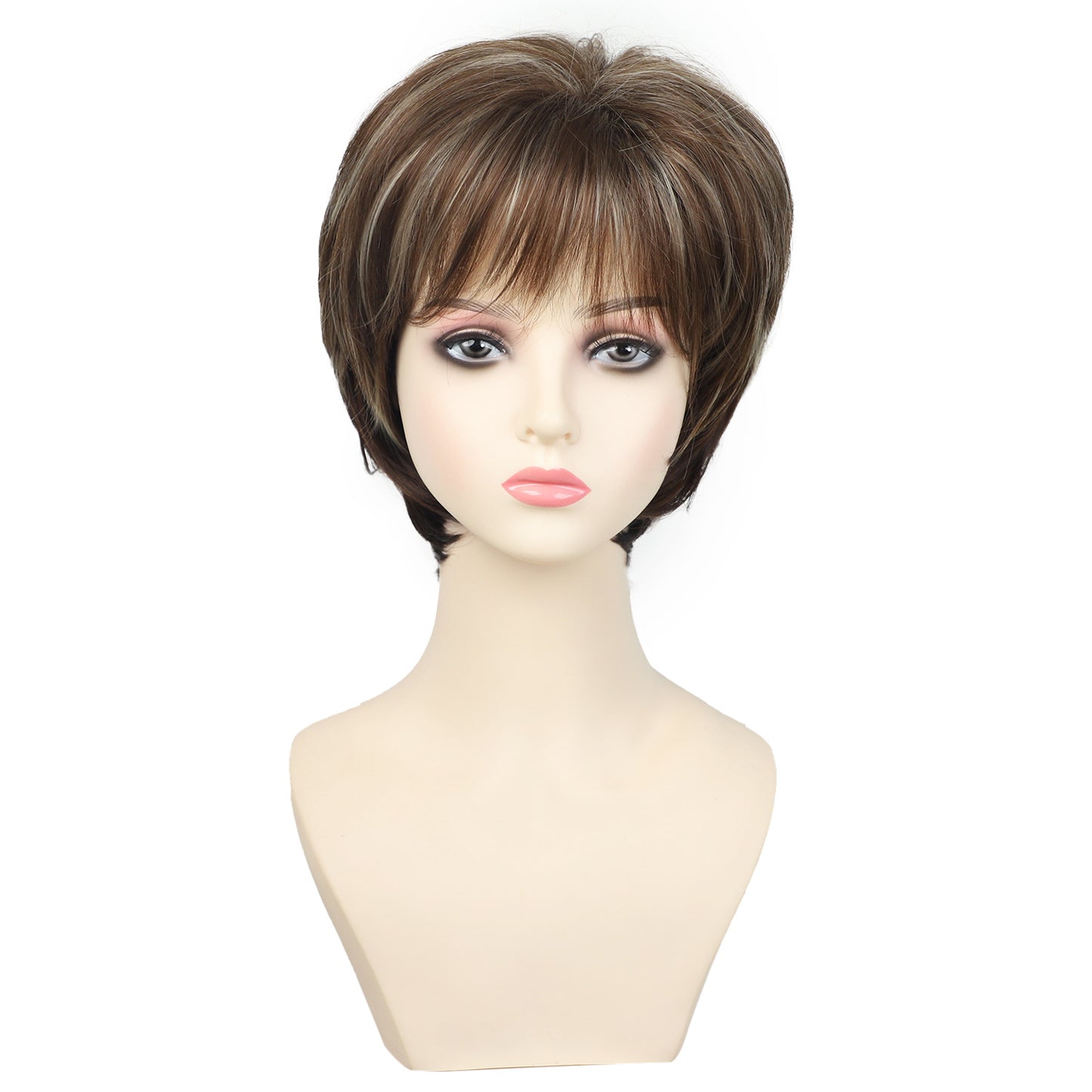 Trendy Women's Fiber Fashion Synthetic Wigs Wig Short Straight Hair