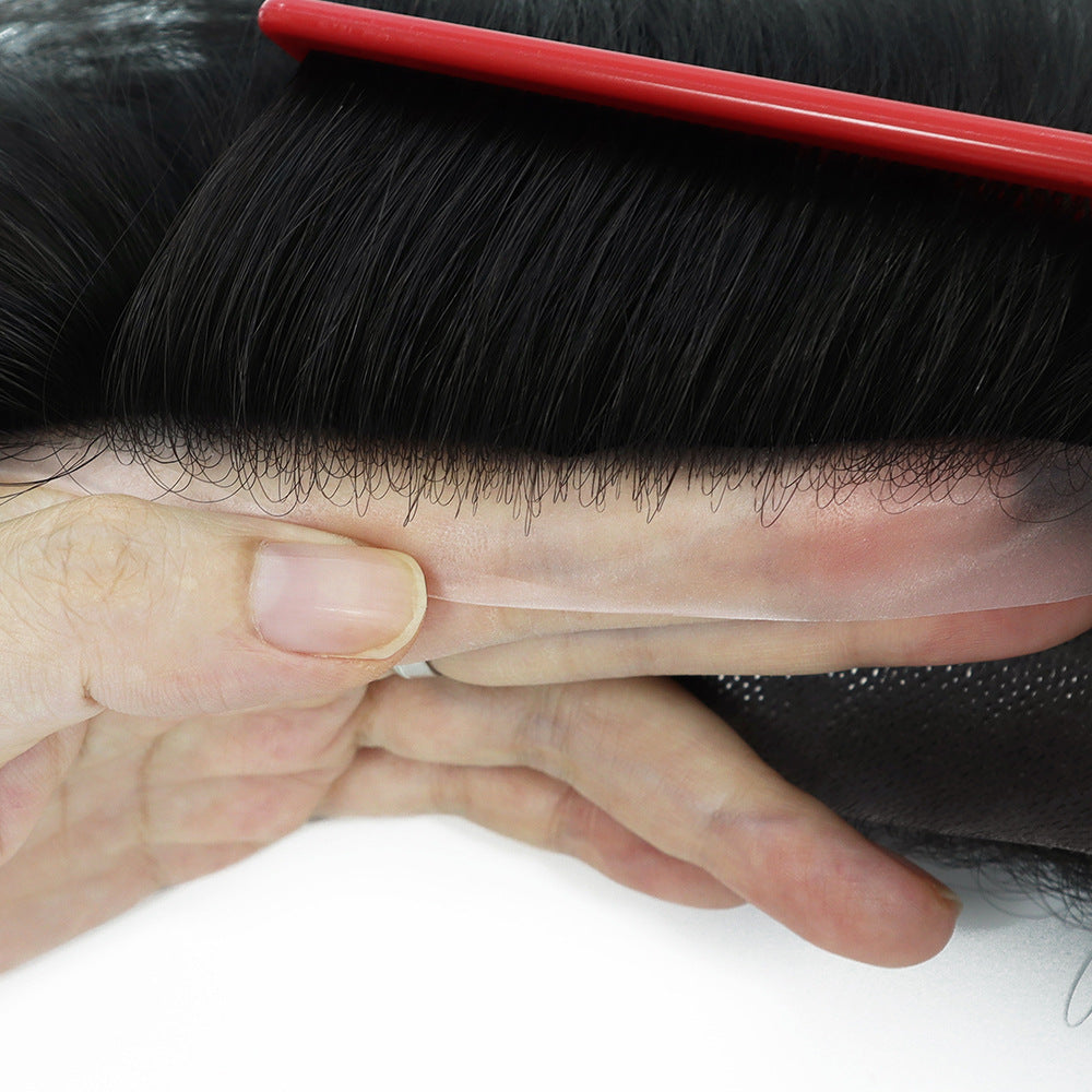 Men's Human Wigs Hair Piece One Men's Wig