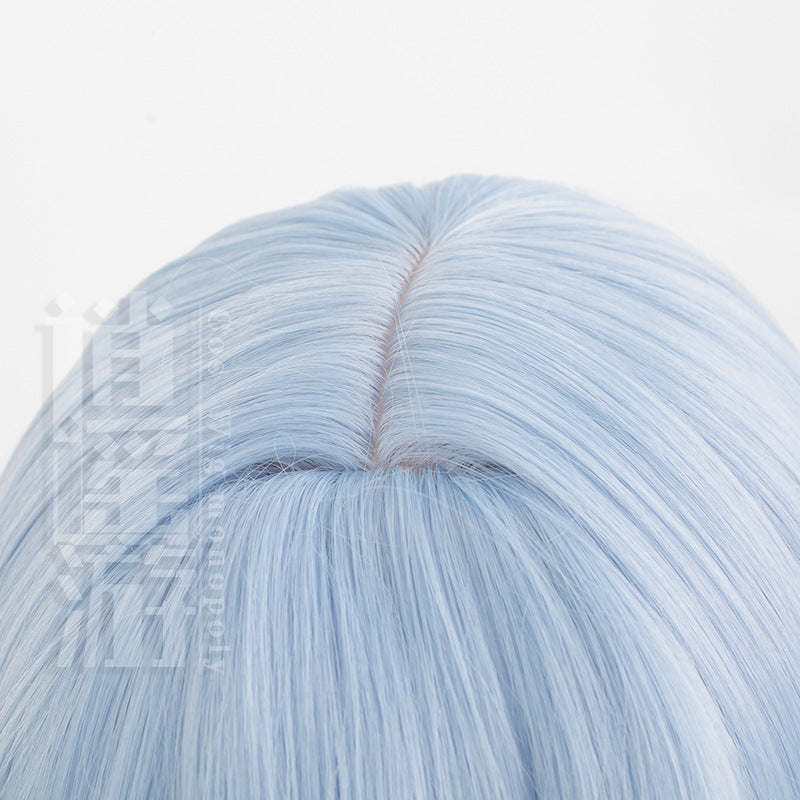 Neon Genesis Evangelion Theater Version Long Curly Hair Simulation Human Cos Wig