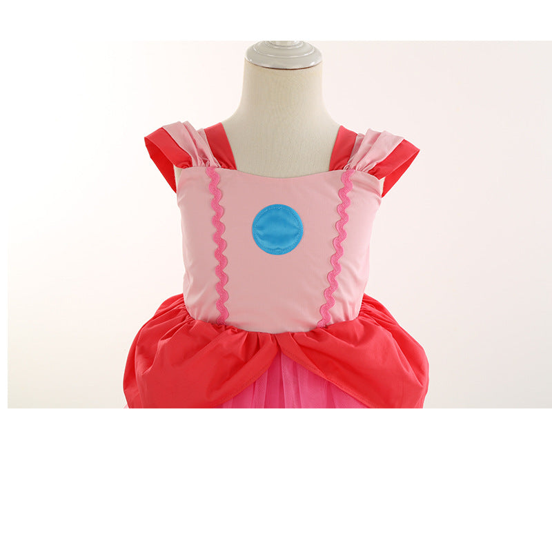 Children's Clothing Princess Summer Tulle Skirt Holiday Children's Dress
