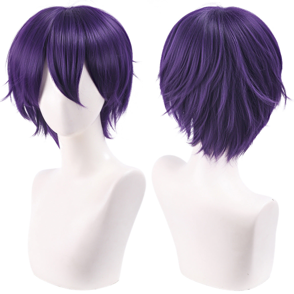 Men's Main Less Short Hair Color Universal Cos Wig