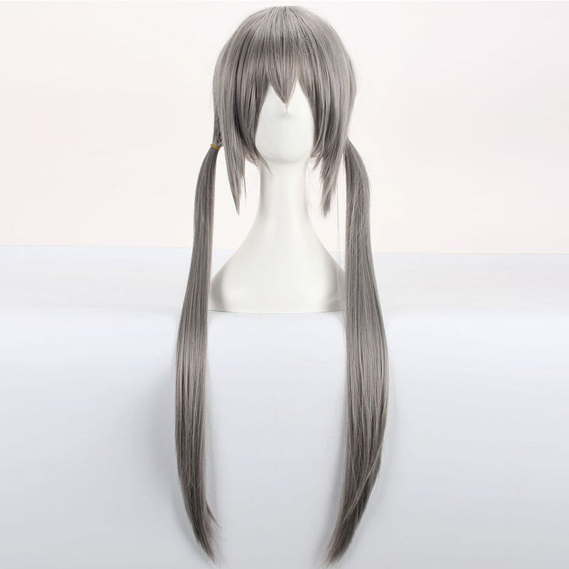 Grandma Gray Rabbit Judy Anime Fake Cos Wig