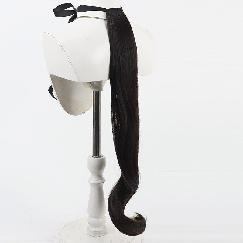 Free Man Horse Racing Golden Journey Cos Wig