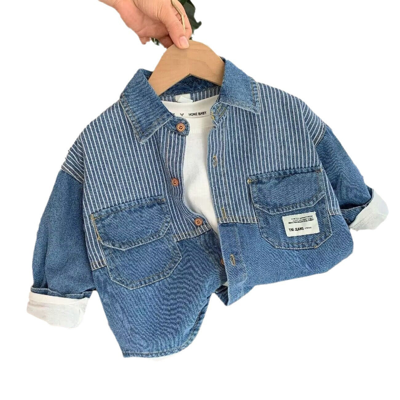 Children's Jacket Toddler Fashionable Clothes Outdoor Wear Korean Children's Shirt