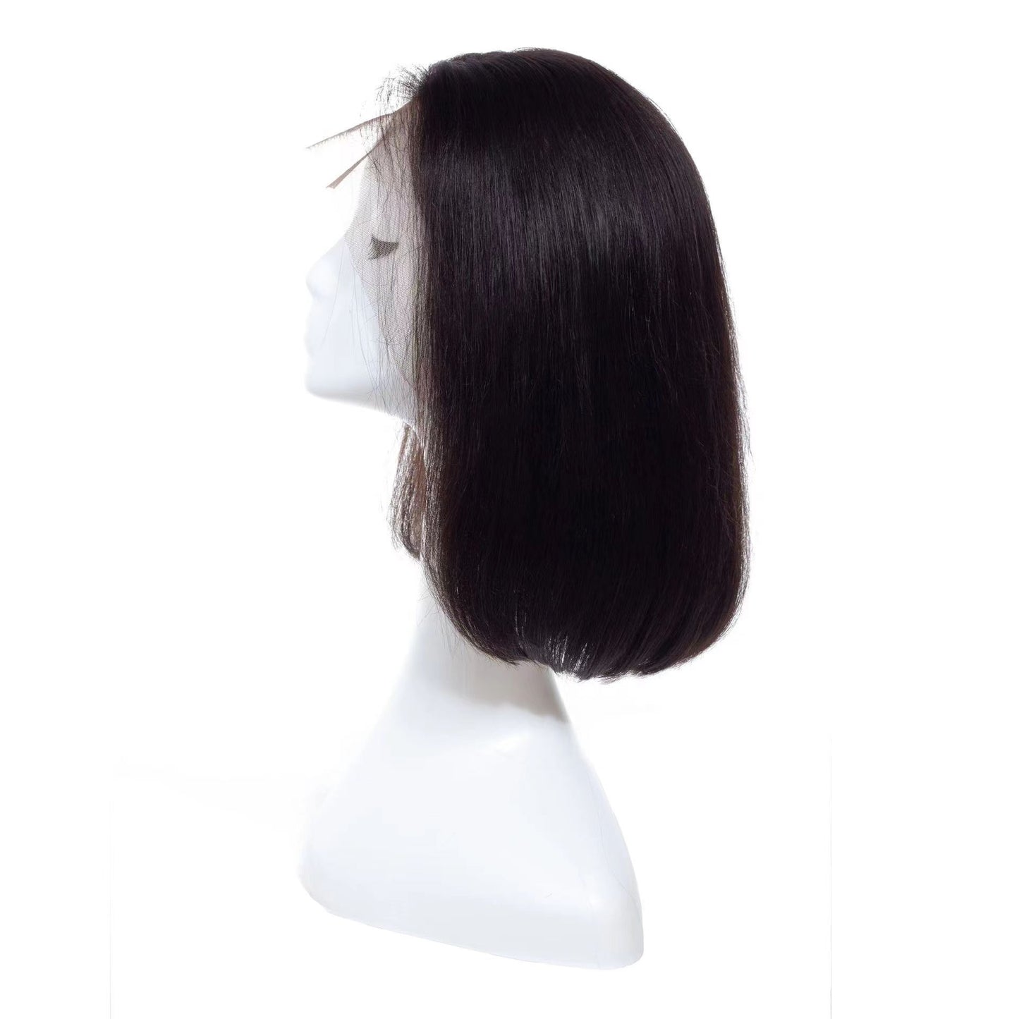 Front Lace Best-selling Natural Full Human Straight Real Hair Wig