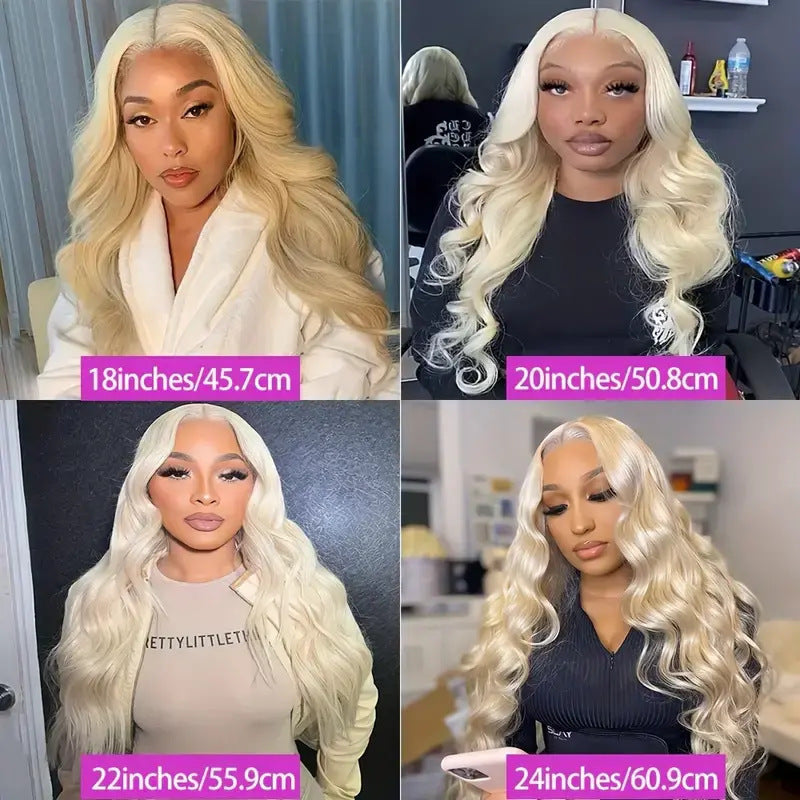 Golden Curly Hair Big Wave Front Lace Wig Long Curls
