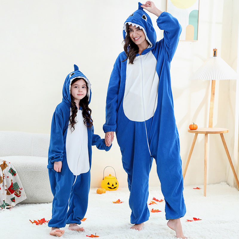 Polar Fleece Animal Modeling Jumpsuit Adult Middle Big Outfit Jumpsuit, Climbing Suit