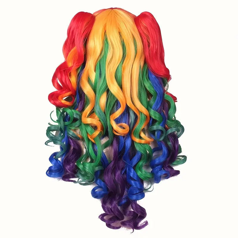 Anime Lolita Jaws Clamp Pair Ponytail Sheath Cos Wig