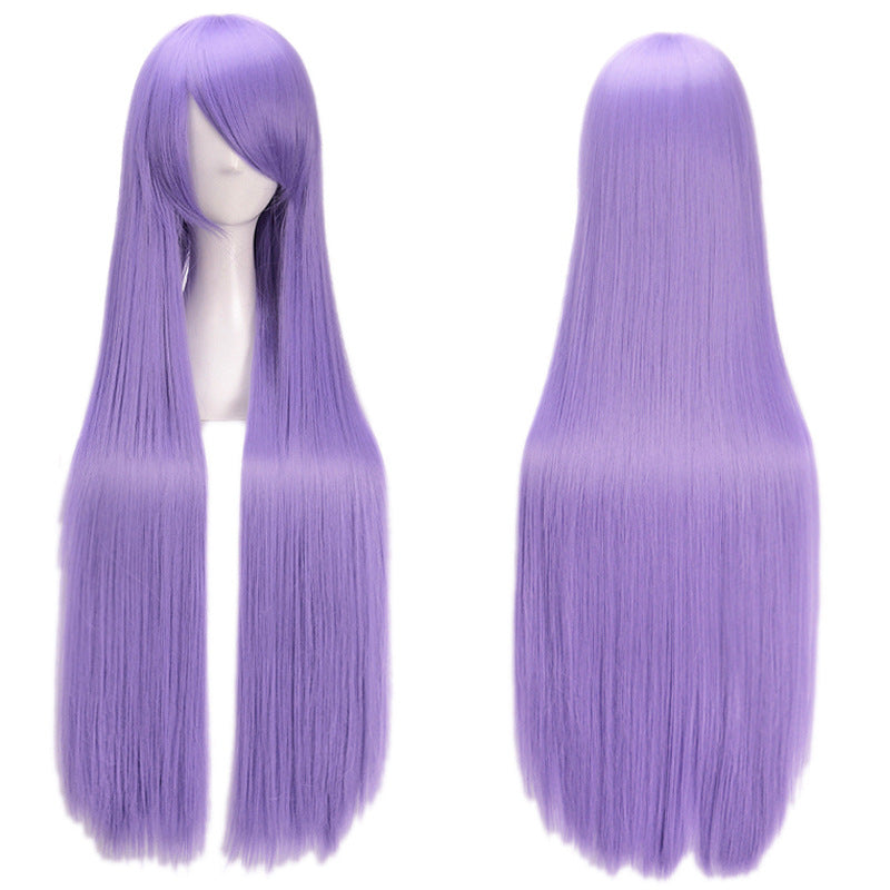 Classic Universal Color Hair Anime Fiber Long Straight Wig
