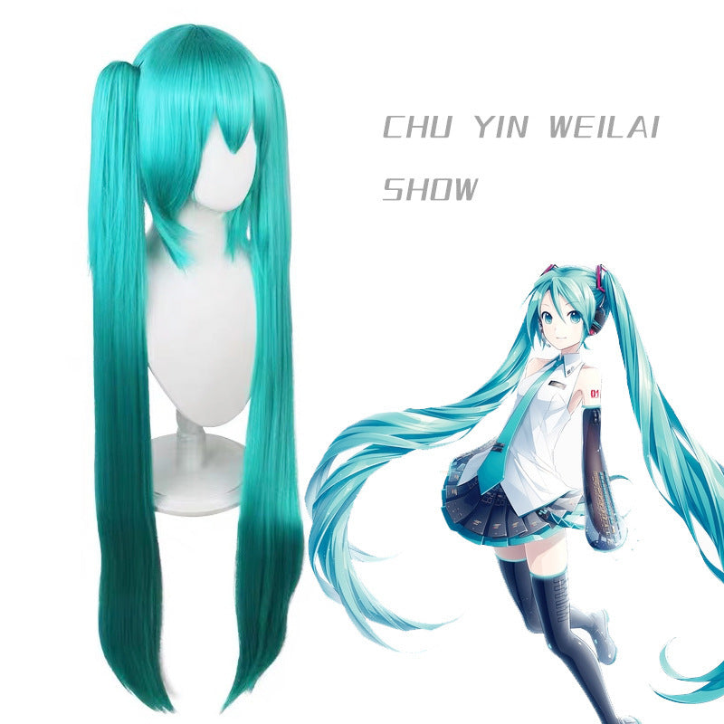 Stylish Creative Water Blue Future Anime Cos Wig