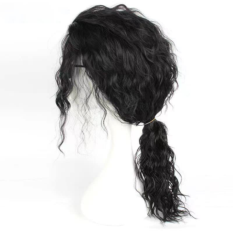 Play Imitation Show Sketch Performance Black Cos Wig
