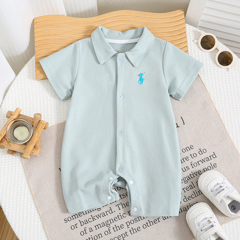 Infants Summer Jumpsuit Going Out Rompers Fashion Cartoon Jumpsuit, Climbing Suit