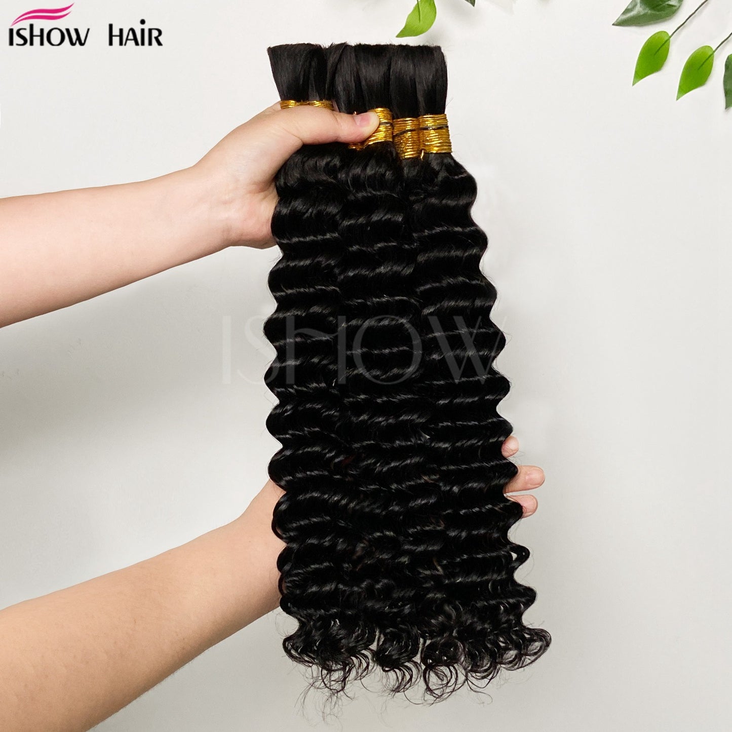 Human Extension Bulk Band Seamless Dirty Real Hair Wig