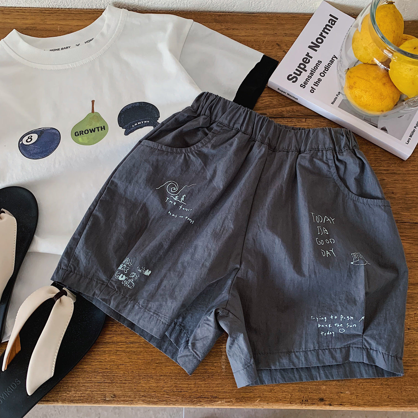 Children's Casual Shorts Summer Iti Loose Handsome Children's Pants