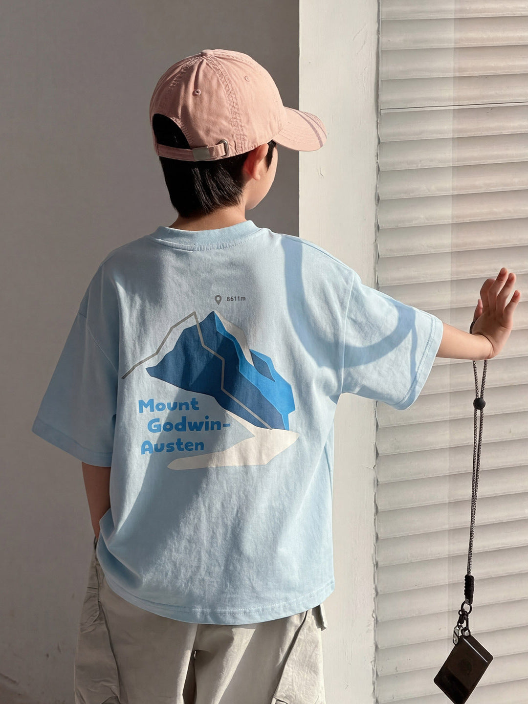 Boy's Short-sleeved Summer Top Fashionable Wear Half Sleeve Children's T-shirt