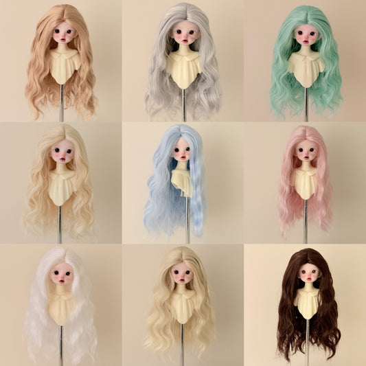 Blank Role Daily Color Soft Silk Cos Wig