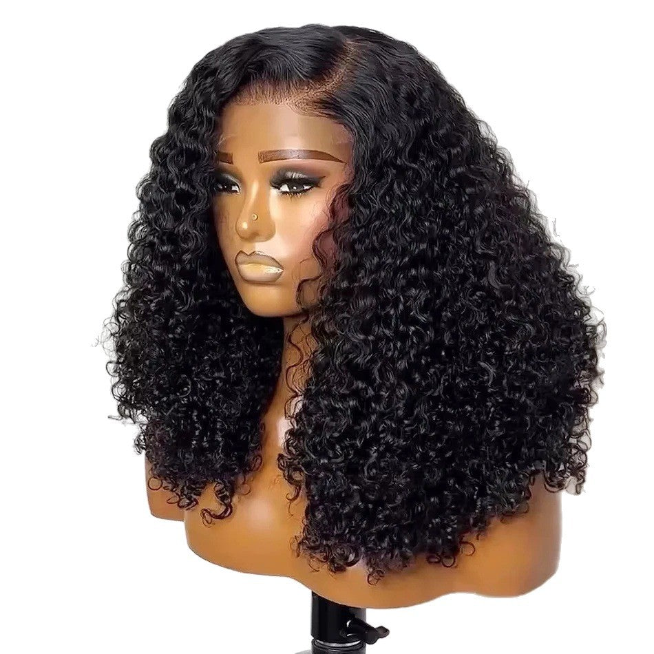 New Beautiful Glamorous Charming Elegant Human Real Hair Wig