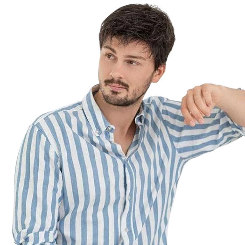 Men's Short Hair Fluffy Fiber Chemical Men's Wig