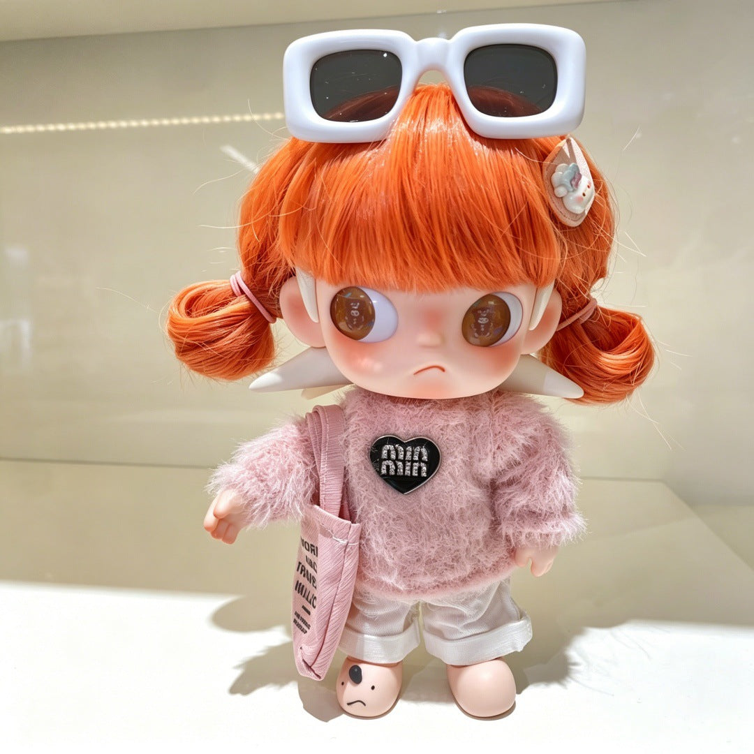 Zi Sister Doll Straight Bangs Water Ripple Comfortable Cos Wig