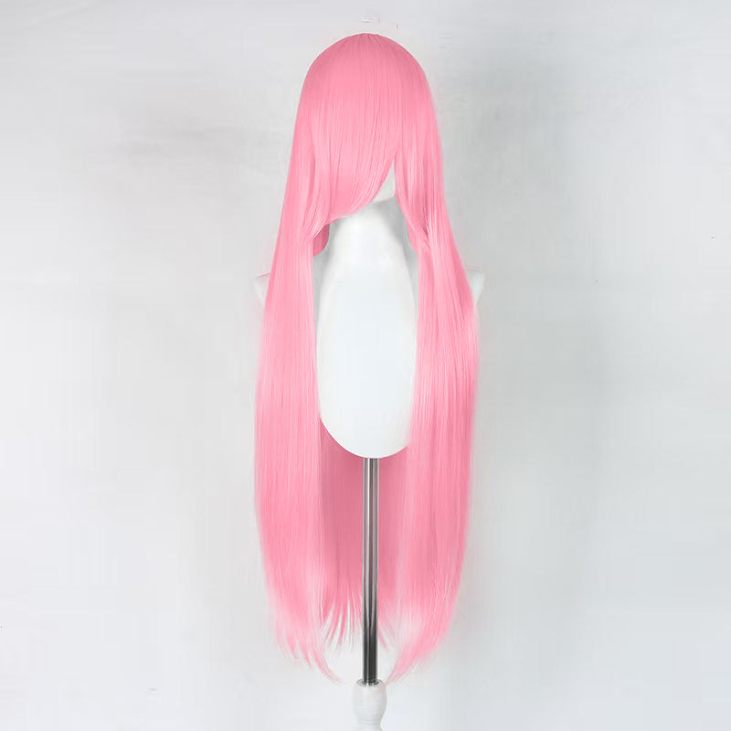 Straight Hair Rose Internal Net Simulation Scalp Secondary Element Cos Wig