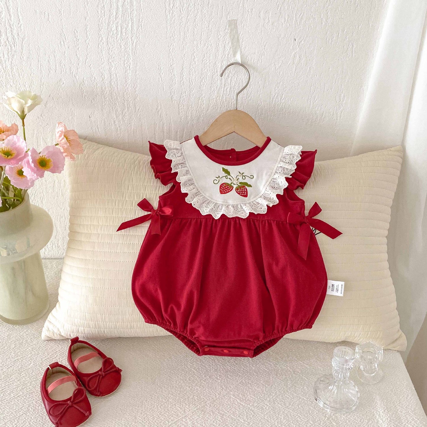 Wear Born Clothes Jumpsuit Full Moon Romper Thin Jumpsuit, Climbing Suit