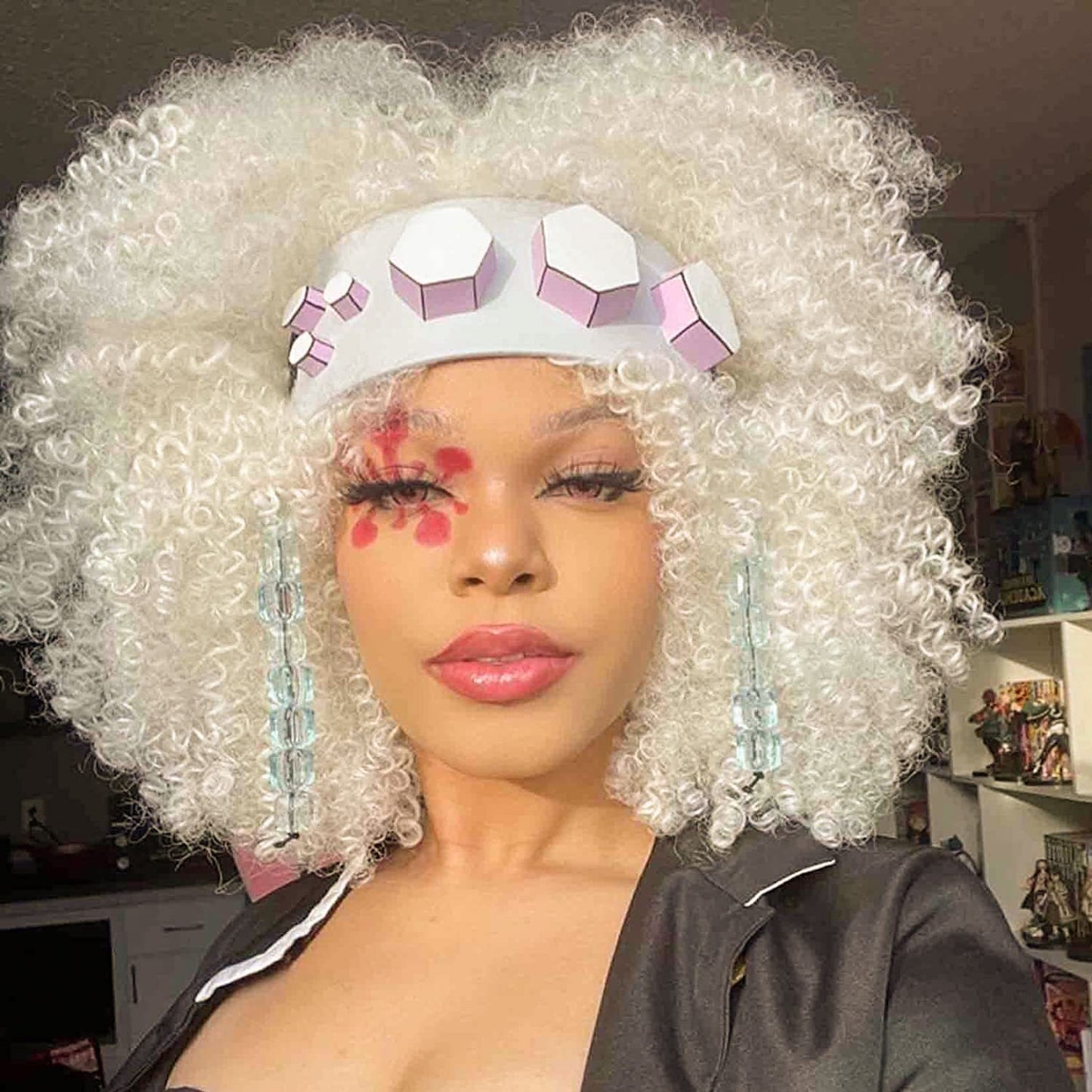 Afro African Small Volume Micro Retro Wig Short Curly Hair