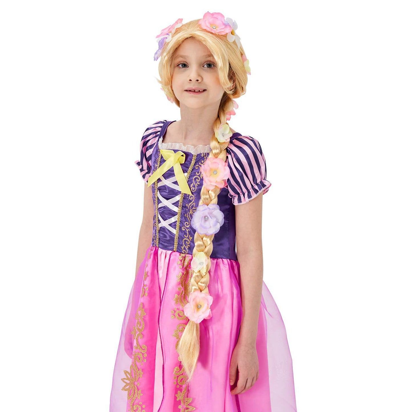 Hair Princess Big Braid Dress Up Role Cos Wig