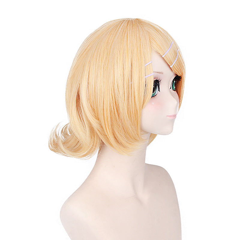 Mirror Sound Simulation Sister Lengthened Board Double Son Meltdown Bell Cos Wig