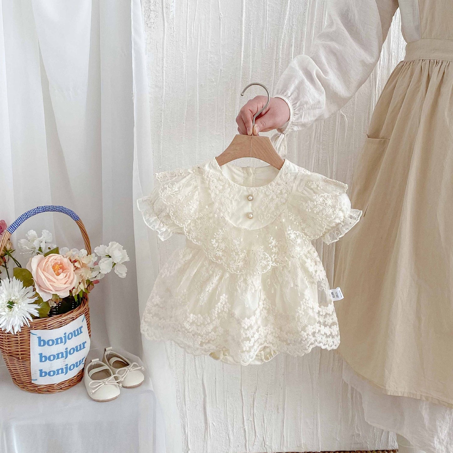 Gown One Year Old Celebration Dress Jumpsuit, Climbing Suit