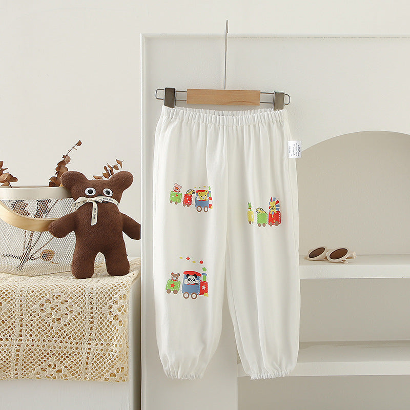 Children's Boys Trousers Ankle Banded Harem Style Children's Pants