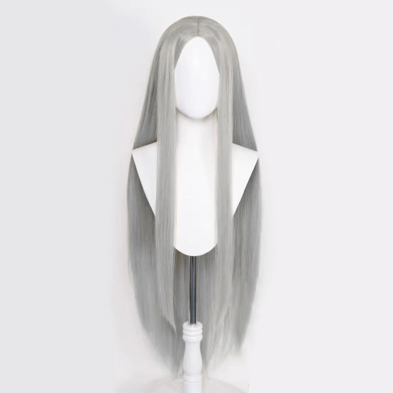Women's & Men's Long Straight Hair Universal Medium Color Headgear Other Wig