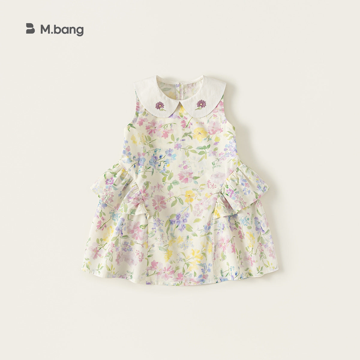 Children's Clothing Summer French Style Floral Skirt Children's Dress