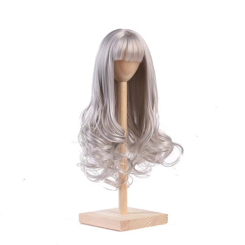 Silk Straight Bangs Medium Long Hair Other Wig