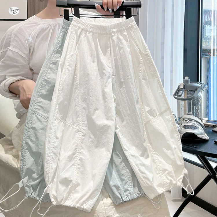 Women's & Men's Matchet Summer Thin Big Children's Pants