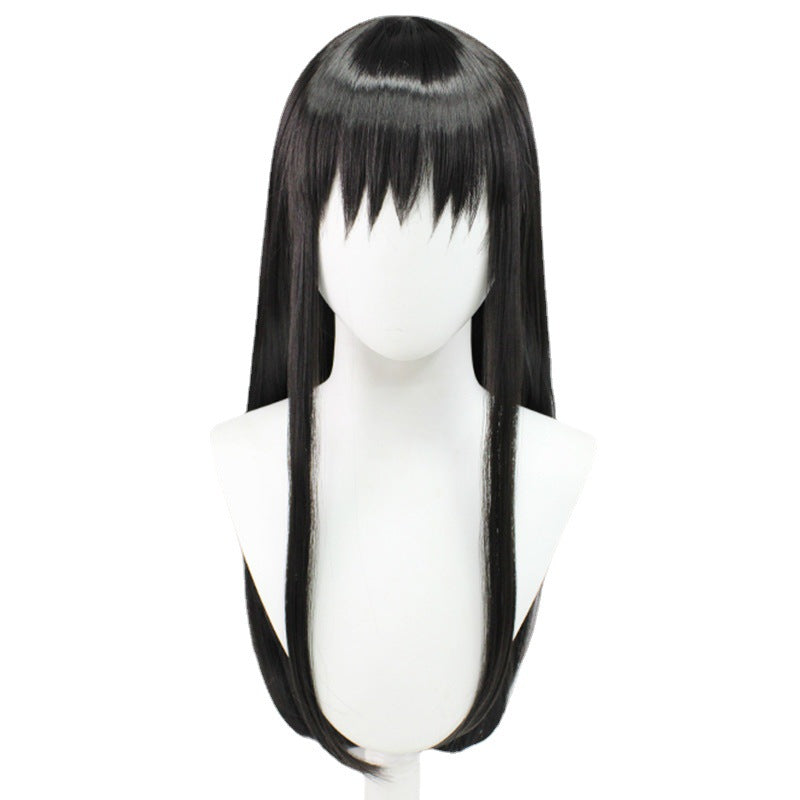 Art Magi Flame Fiber Anime Black Universal Long Cos Wig