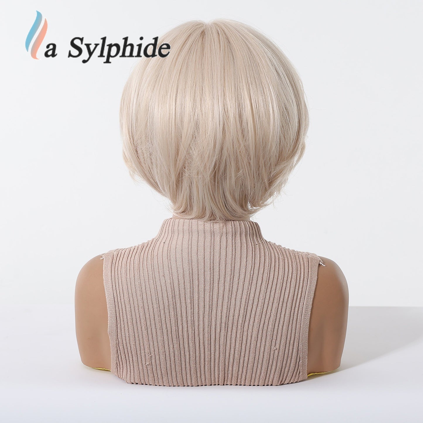French Broken Bangs Texture Wave With Fluffy Air Feeling Retro Wig Short Curly Hair