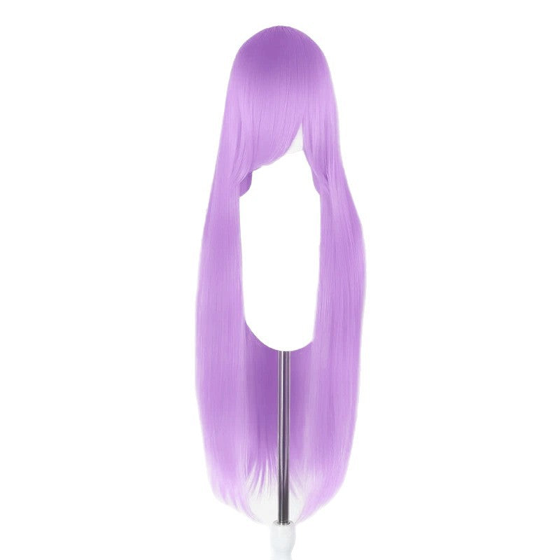 Trendy Long Bangs Beige Straight Universal Cos Wig